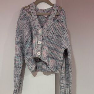 Design History Pastel Knit Kids Sweater